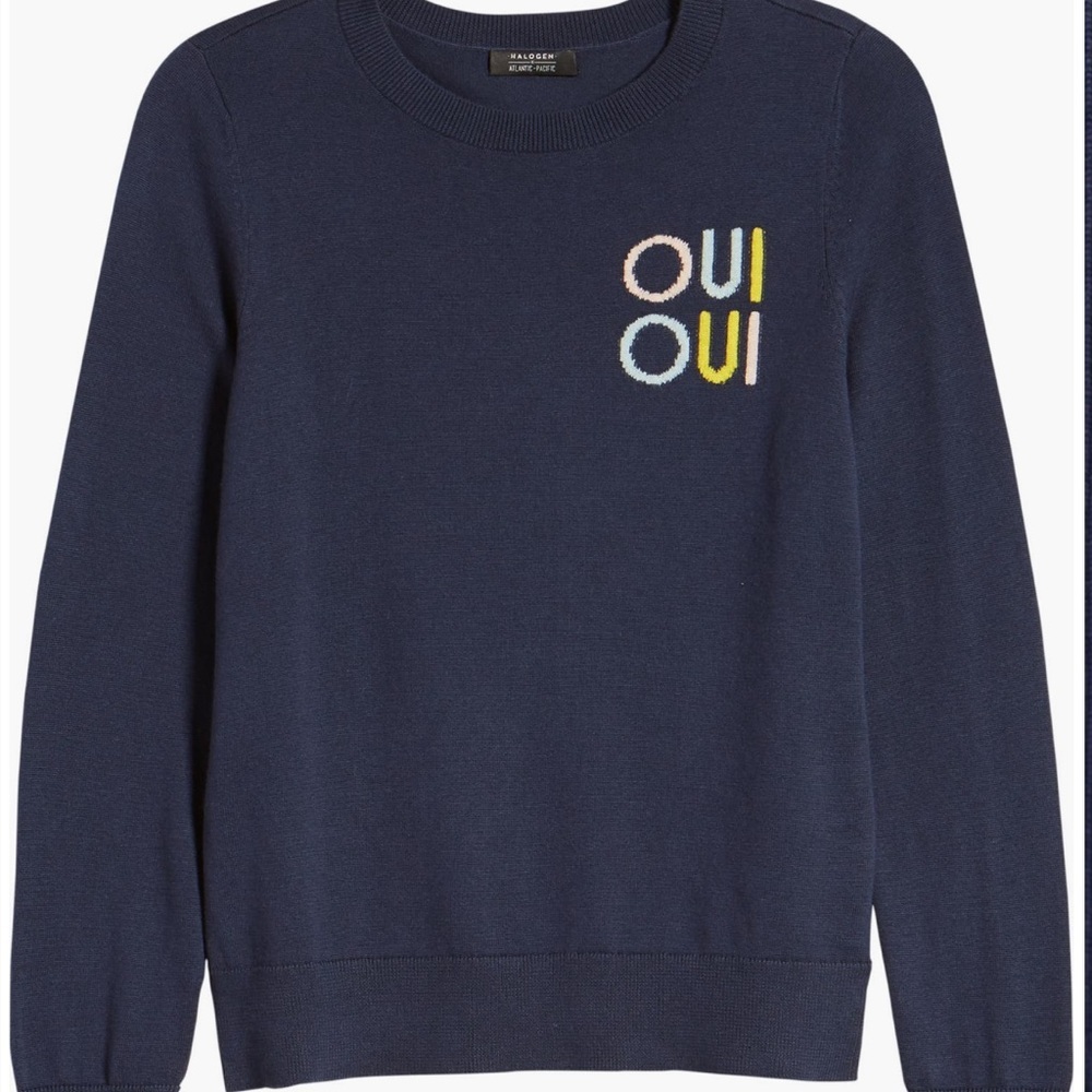 Women's Halogen x Atlantic-Pacific OUI Sweater Size Small​